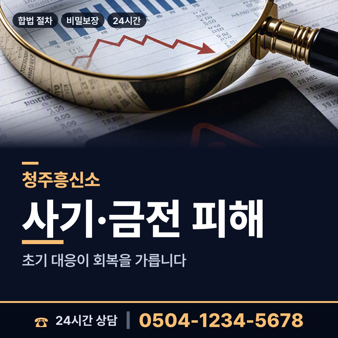 청주 산남동 기업탐정 상담 안내
