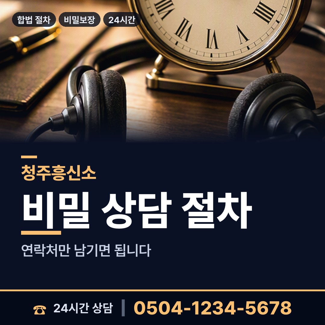 청주 산남동 부정행위조사 상담 안내